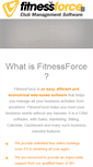 Mobile Screenshot of fitnessforce.com